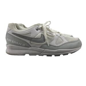 Nike Mens 9.5 Air Span 2 Athletic Sneaker Retro White Golf Grey Shoe AH8047-105